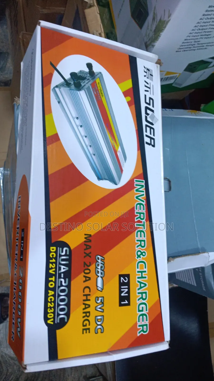 Inverter Charger Controller 2000w 20A