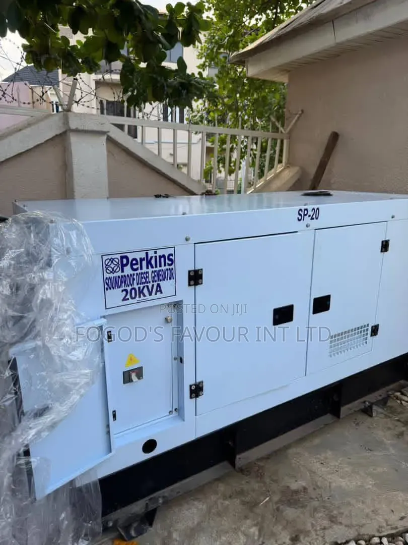 20kva Perkins Soundproof Generator 100% Copper