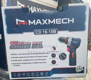 Maxmech Cd18-10b Cordless Drill.