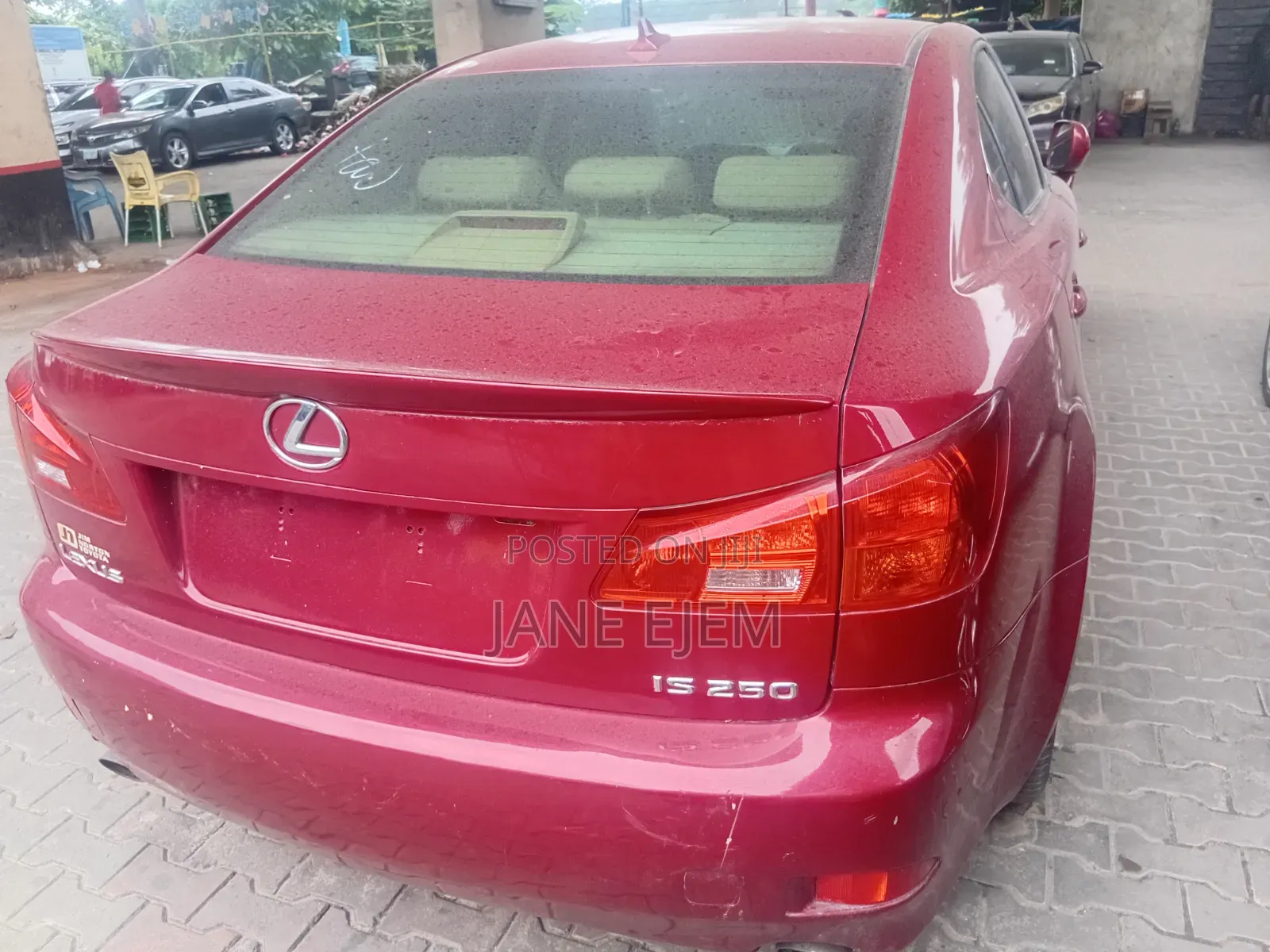 Lexus IS 2009 Red