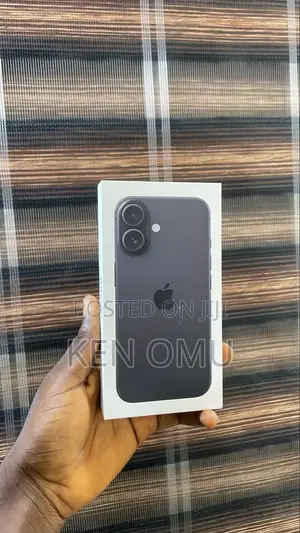 New Apple iPhone 16 128 GB Black