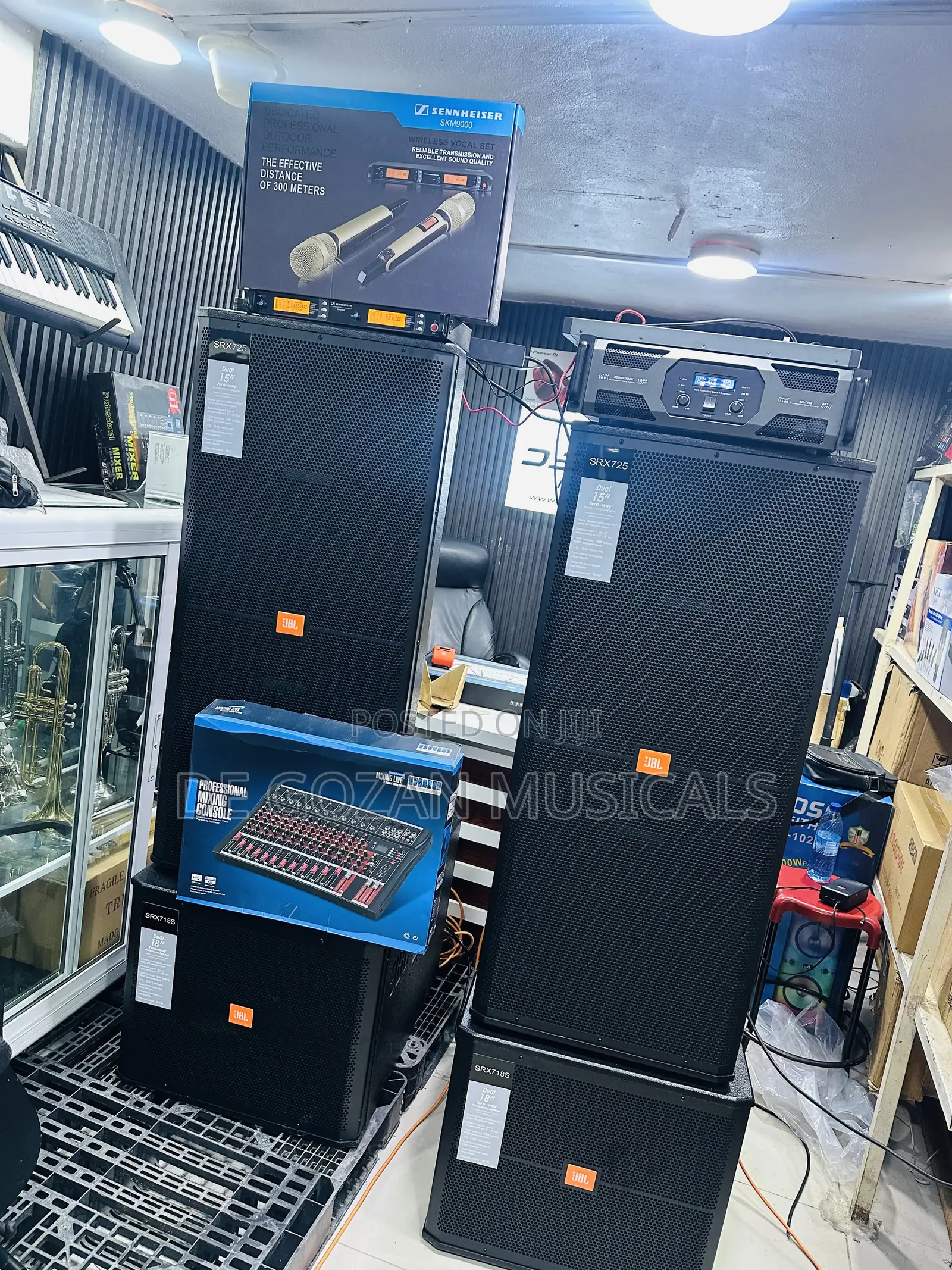 JBL Combo Set Up