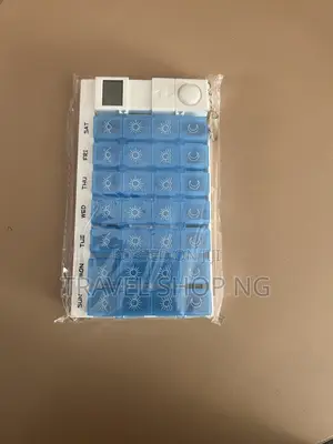 Smart 28 Compartment Pill Organizer W/Timer