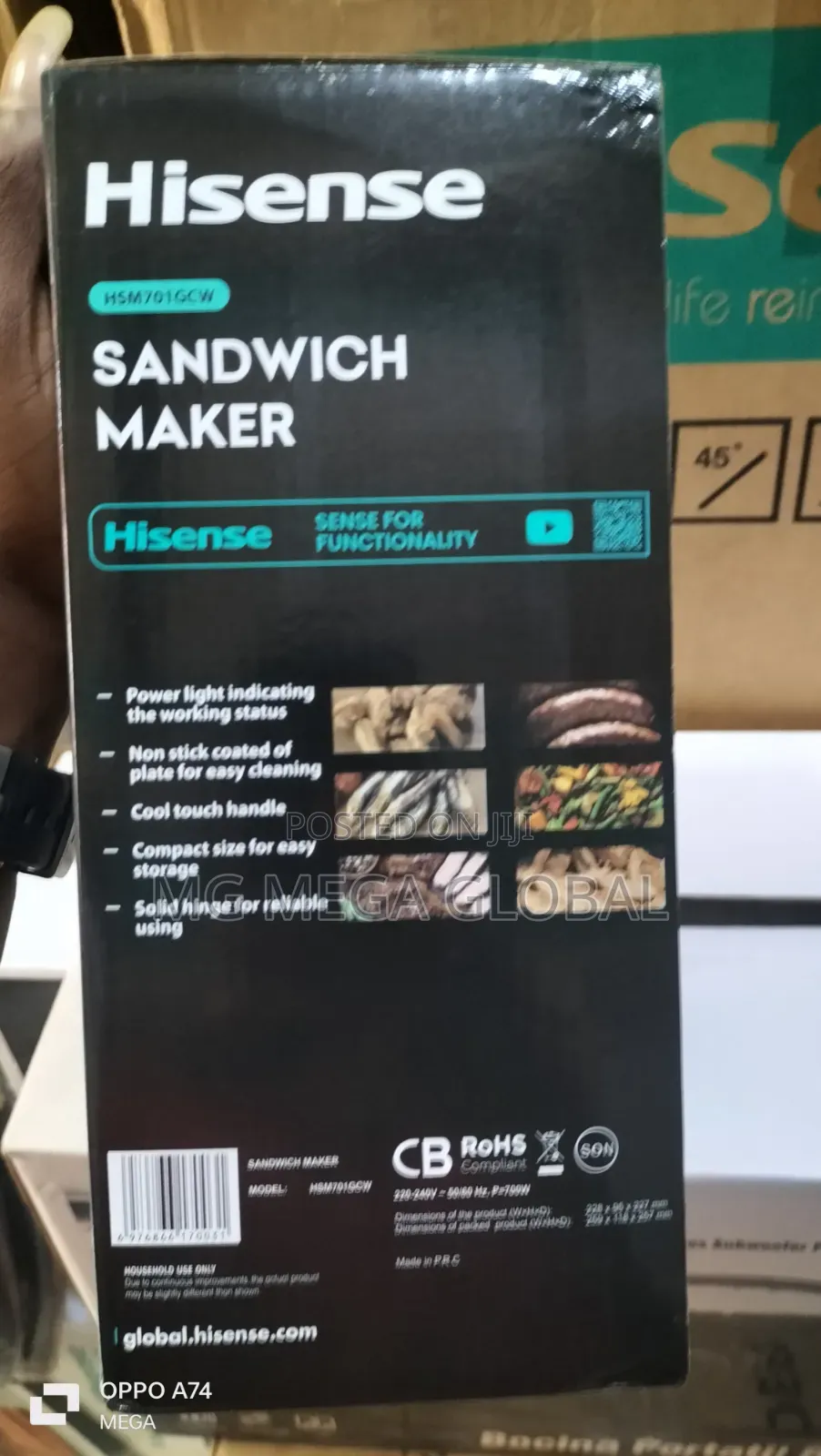 Hisense Sandwich Maker