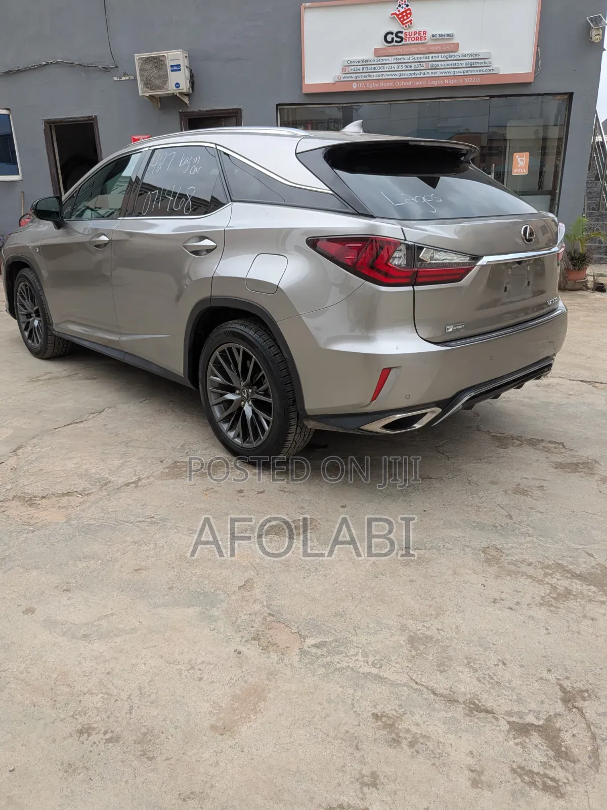 Lexus RX 2018 Gold