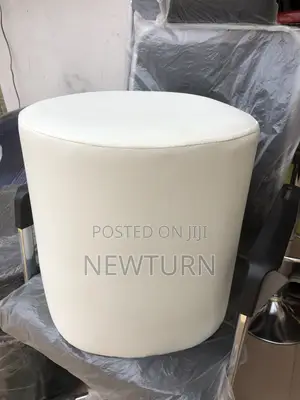 Mini Leather Padded Sofa Stools.