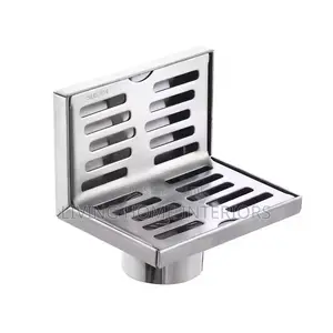 A 90° Corner Stainless Steel Floor Drain