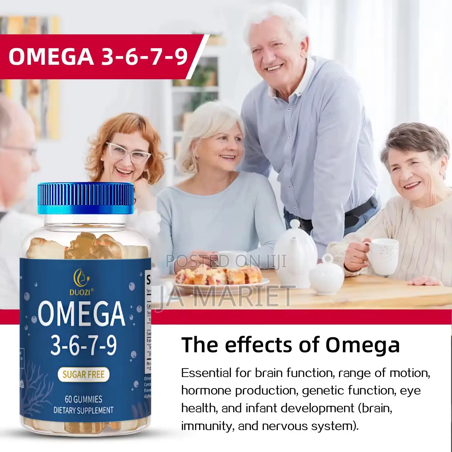 Omega 3-6-7-9 Gummies