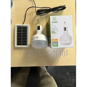 19W Portable Rechargeable Solar LED Bulb - SX-2019 Emergency Light