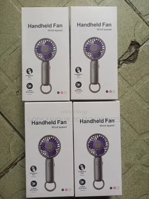 3 PCS Make-Up Handheld Fan