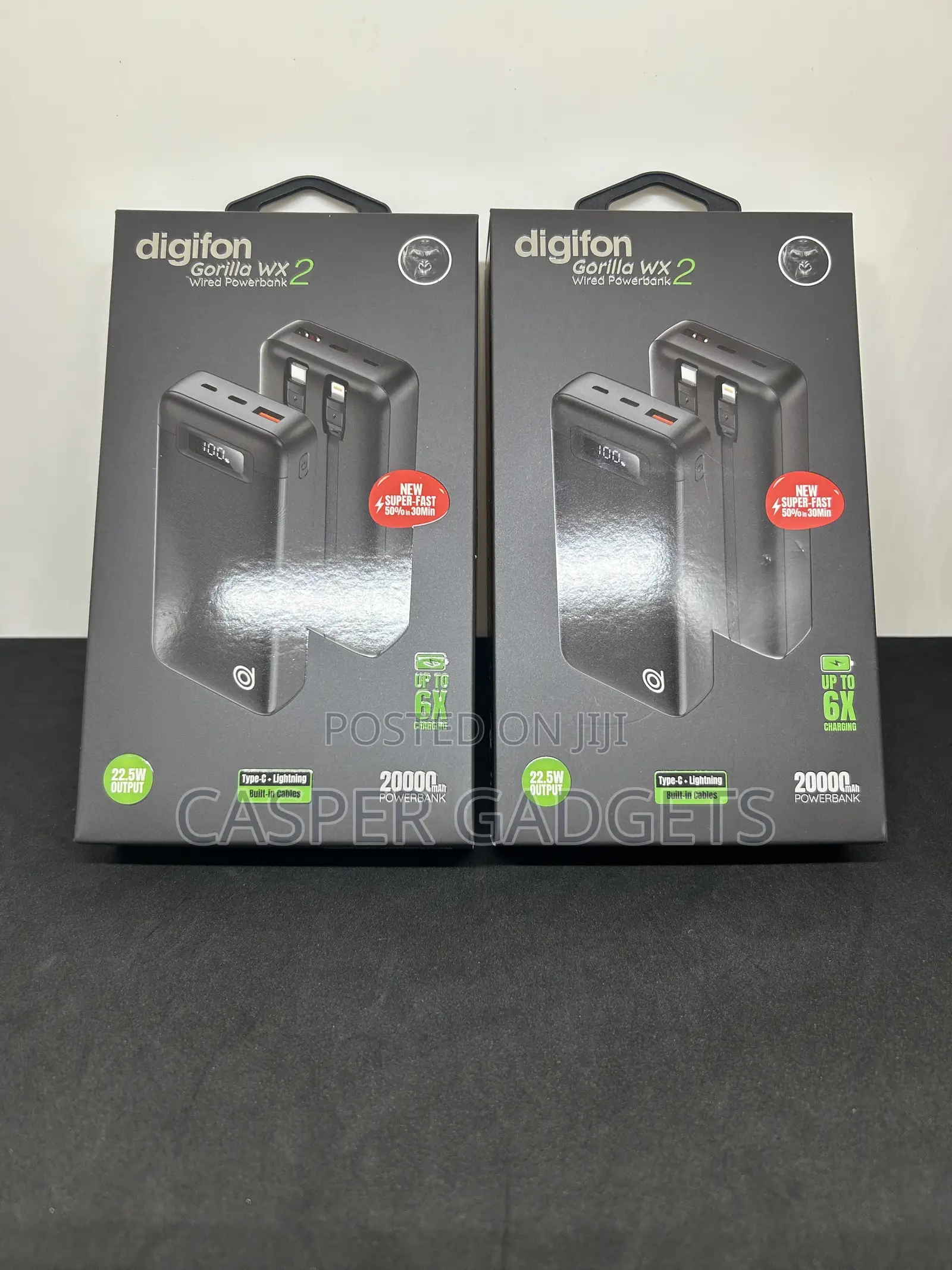 Digifon Powerbank Gorilla Wx2 20,000mah