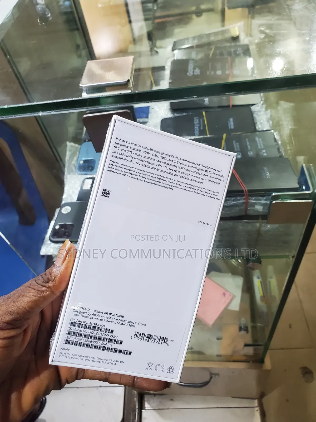 New Apple iPhone XR 128 GB Blue