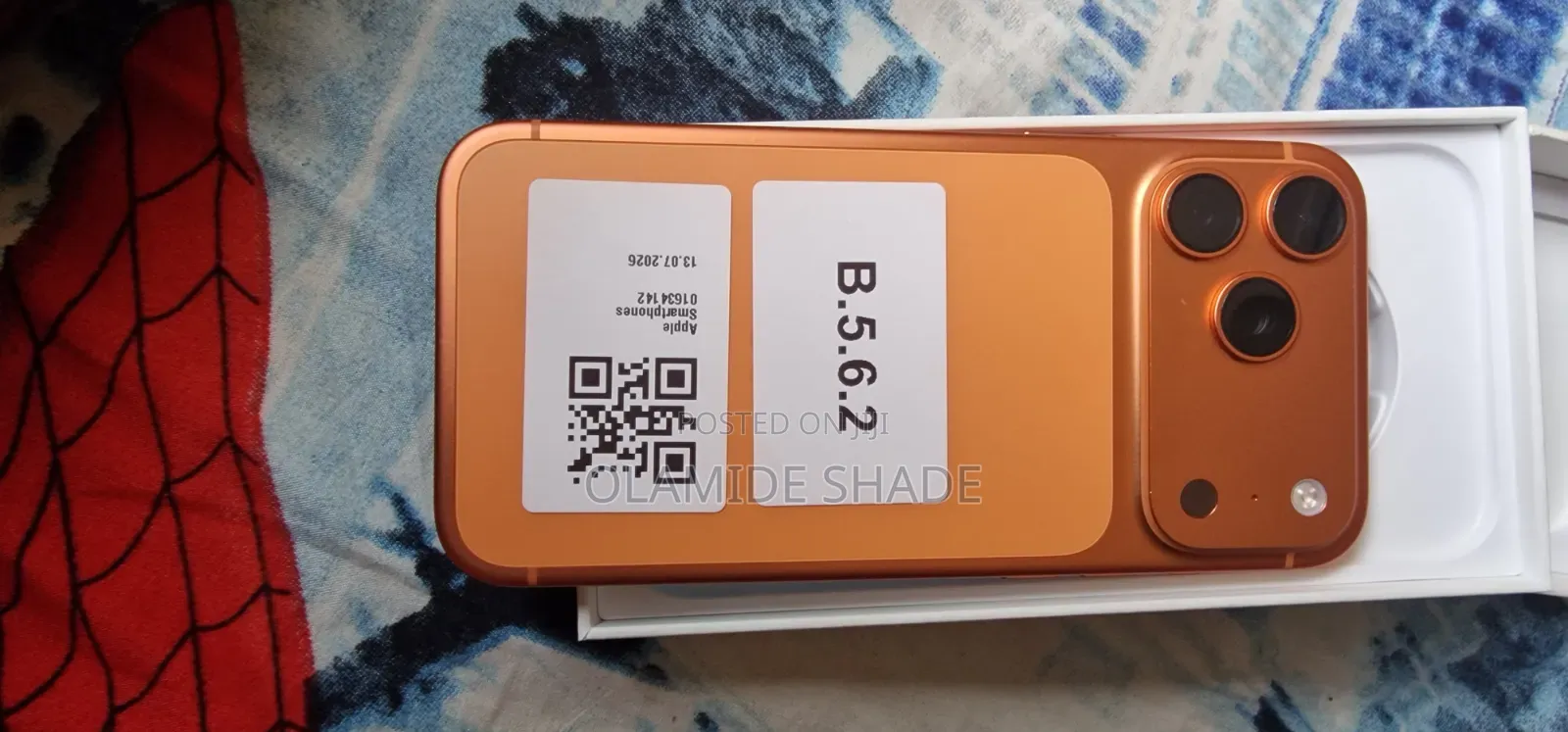 Apple iPhone 17 Pro Max 256 GB Orange
