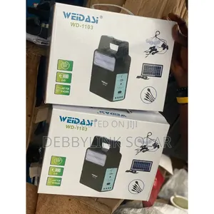 4 Bulb Solar Kit With Solar Panel