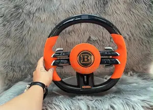Carbon Fiber Top and Bottom Steering Wheel