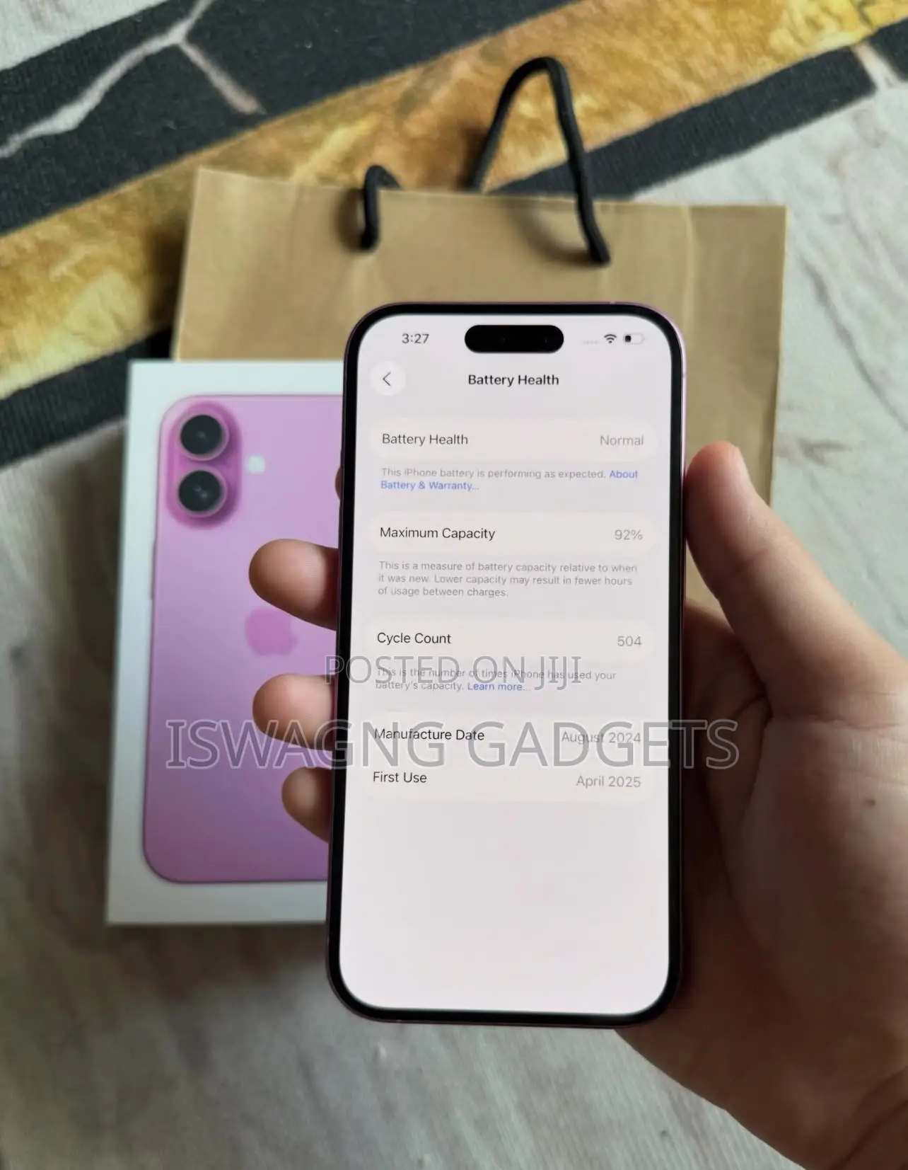 Apple iPhone 16 128 GB Pink