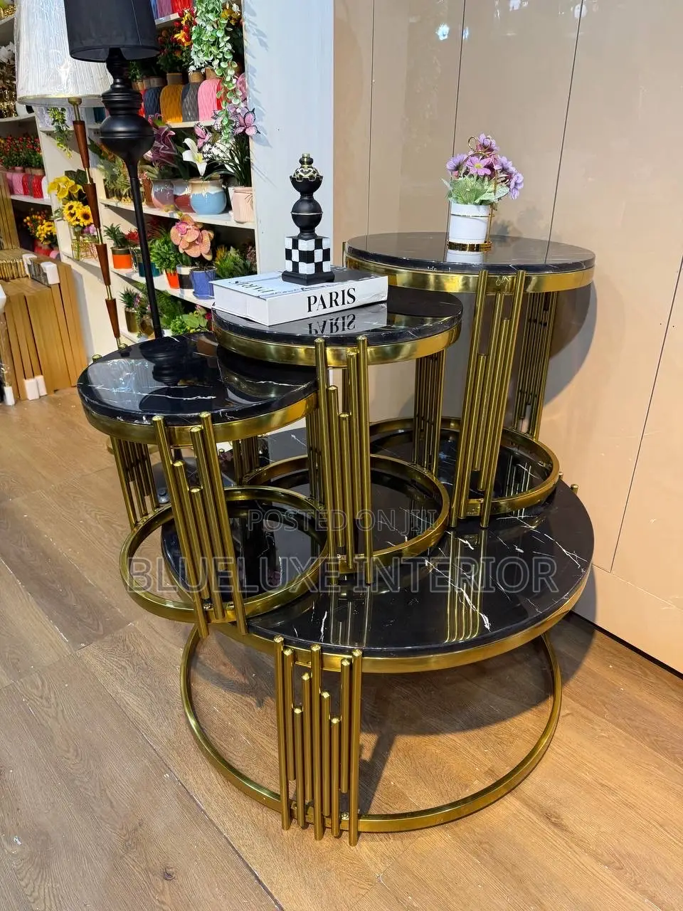 Center Table + Matching Side Stool