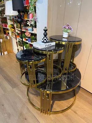Center Table + Matching Side Stool