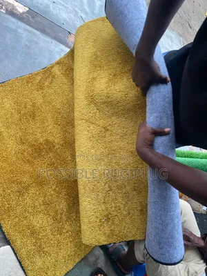 Customised Rug(gold Color)