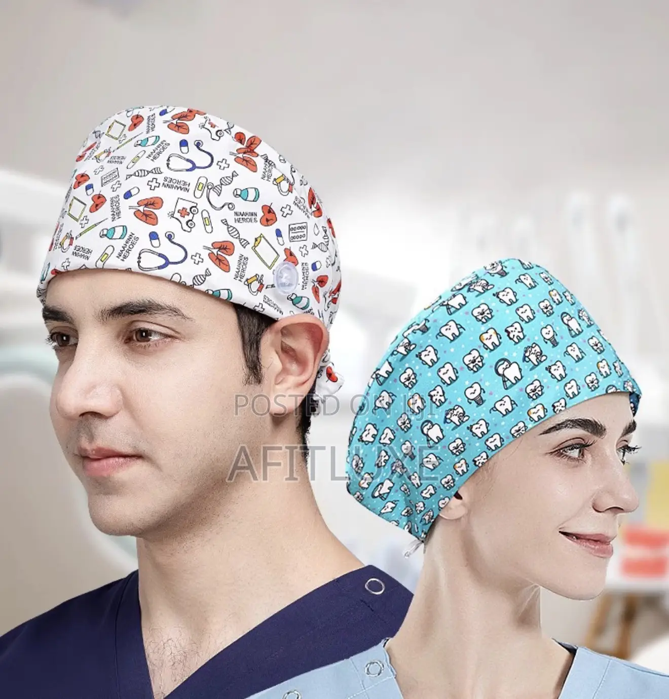 Scrub Caps