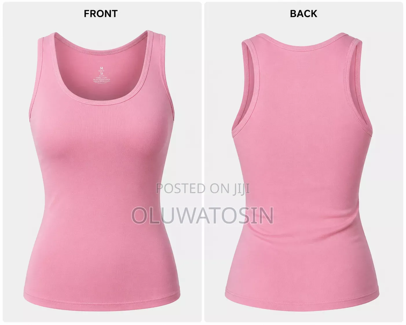 Cotton Singlet | Soft Comfortable Sleeveless Tank Top