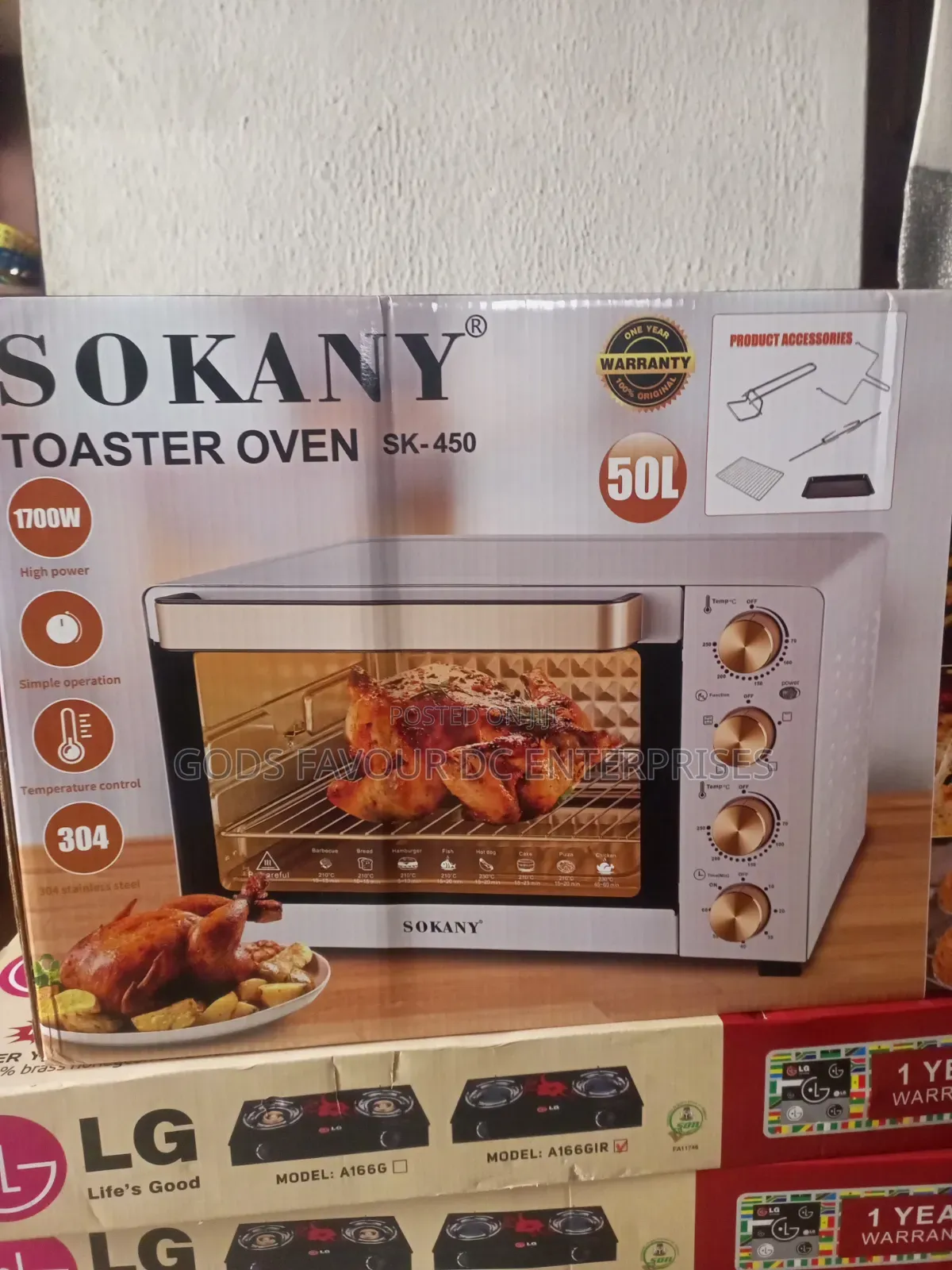 50Liters Electric Oven