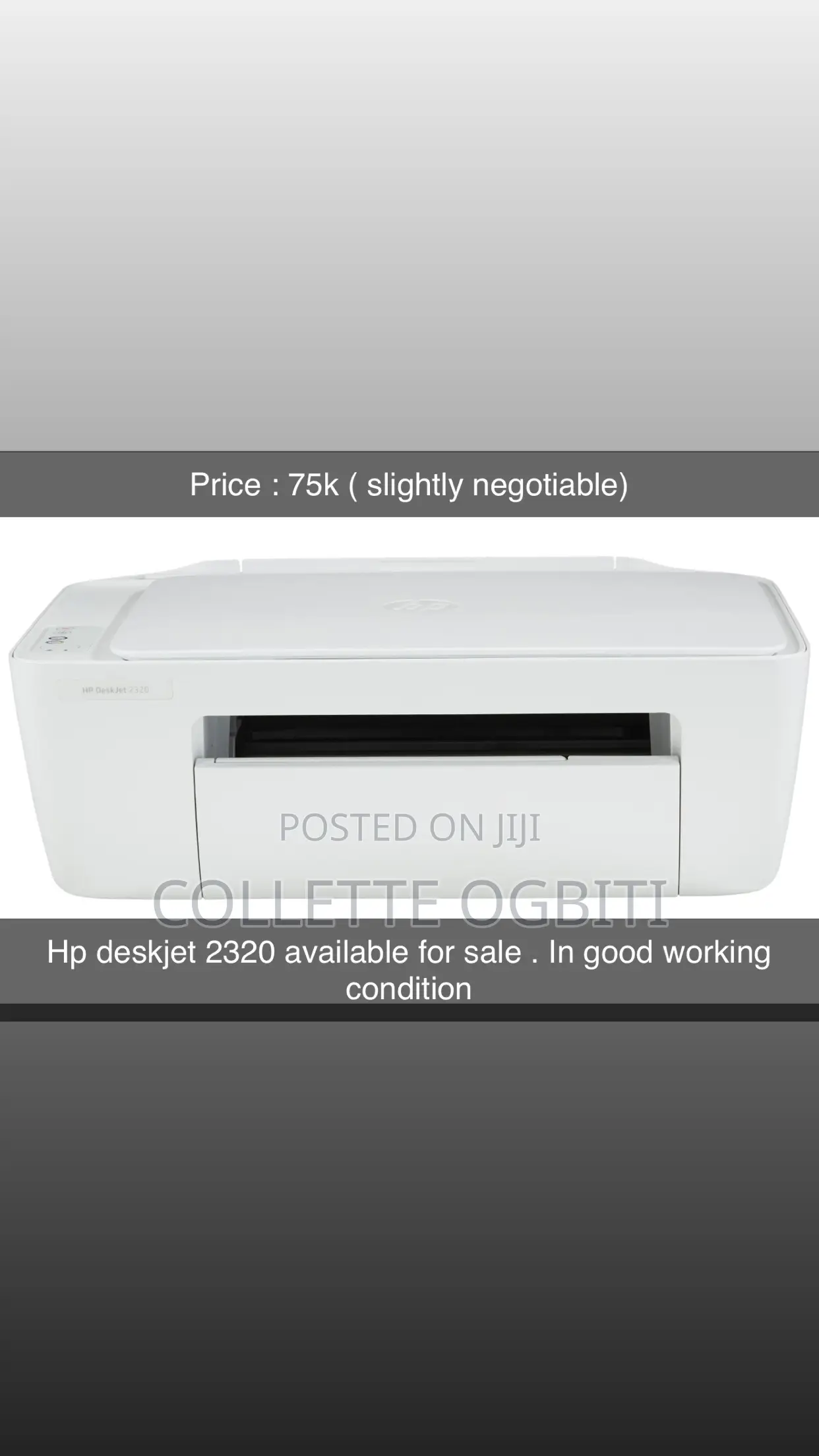 HP Deskjet 2320 Printer