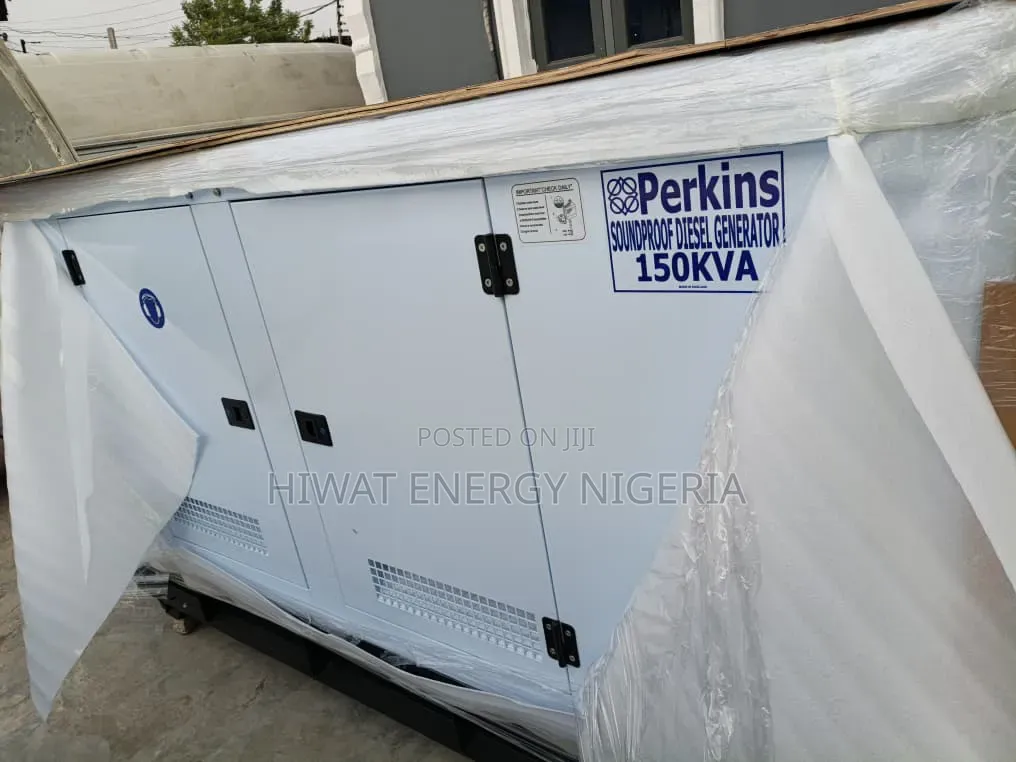 Perkins 150kva Soundproof Generator for Commercial Capacity