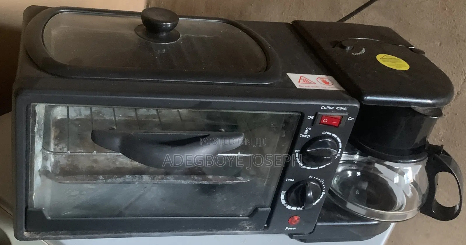 Oven and Coffee Maker Set