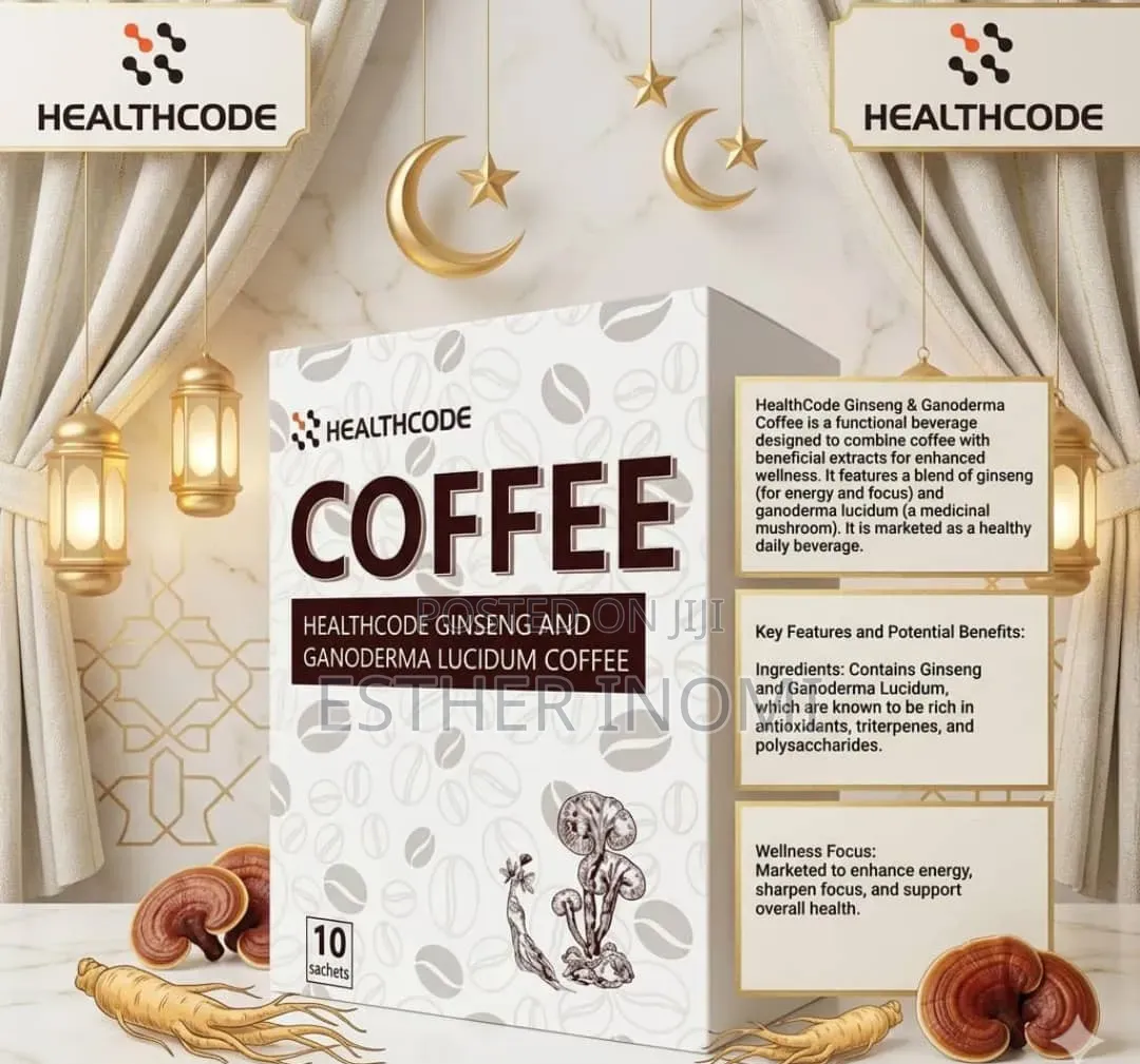 Healthcode Coffee With Ginseng Ganoderma Lucidum