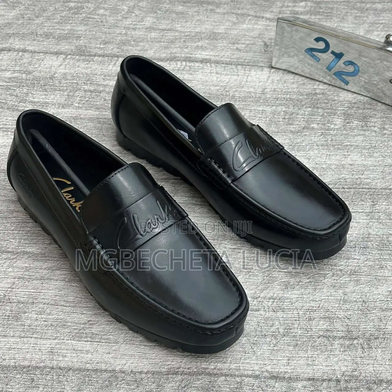Black Clark Shoe