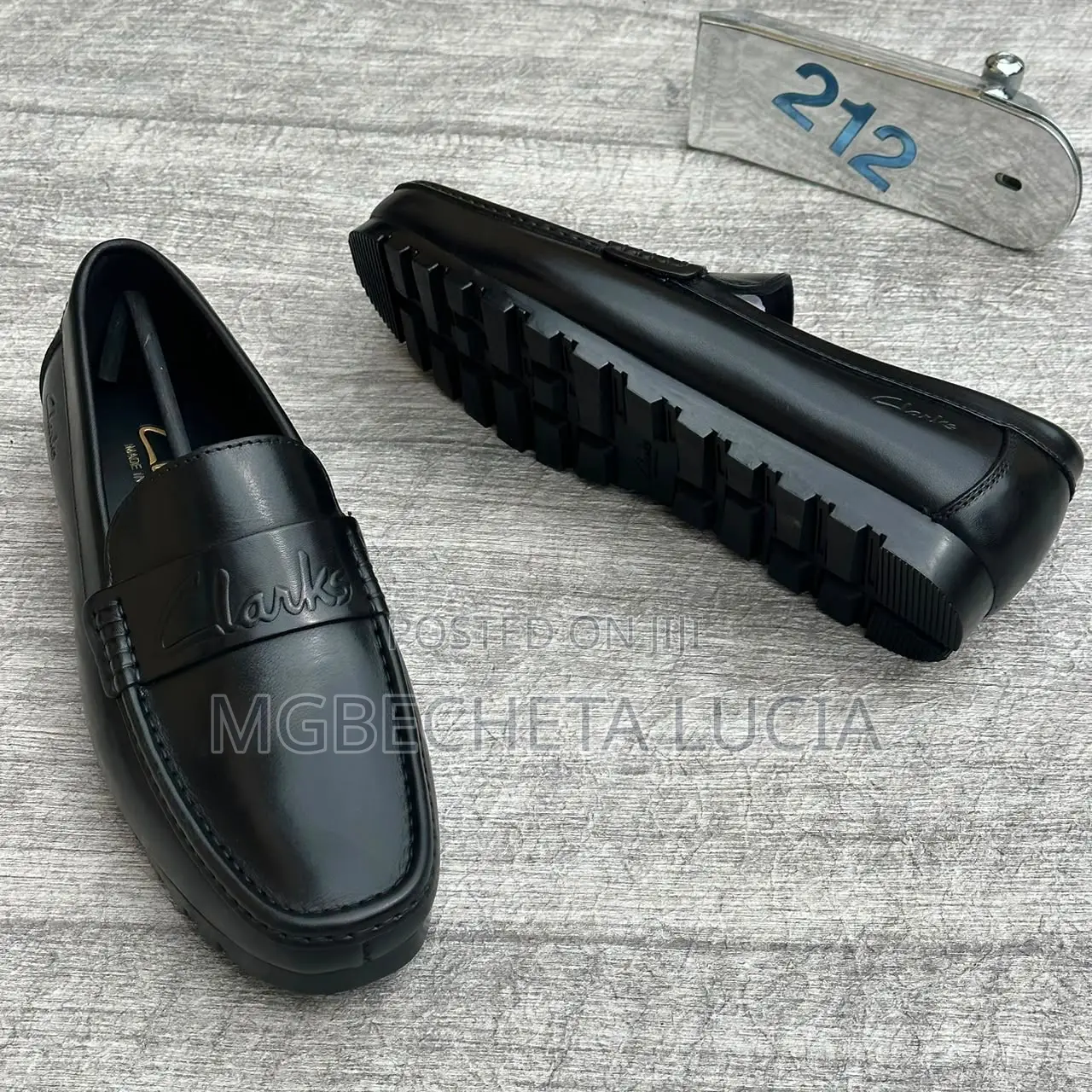 Black Clark Shoe