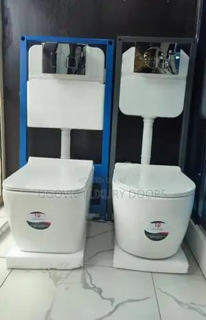 Concealed Wall-Hung Toilet With Flush Tank