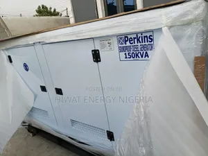 150kva Perkins Generator With 120kw Solid Power Output