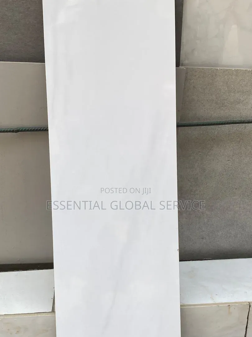 Pure White Soft-Marble Polished Strip Tile 30*90 Spanish Tile