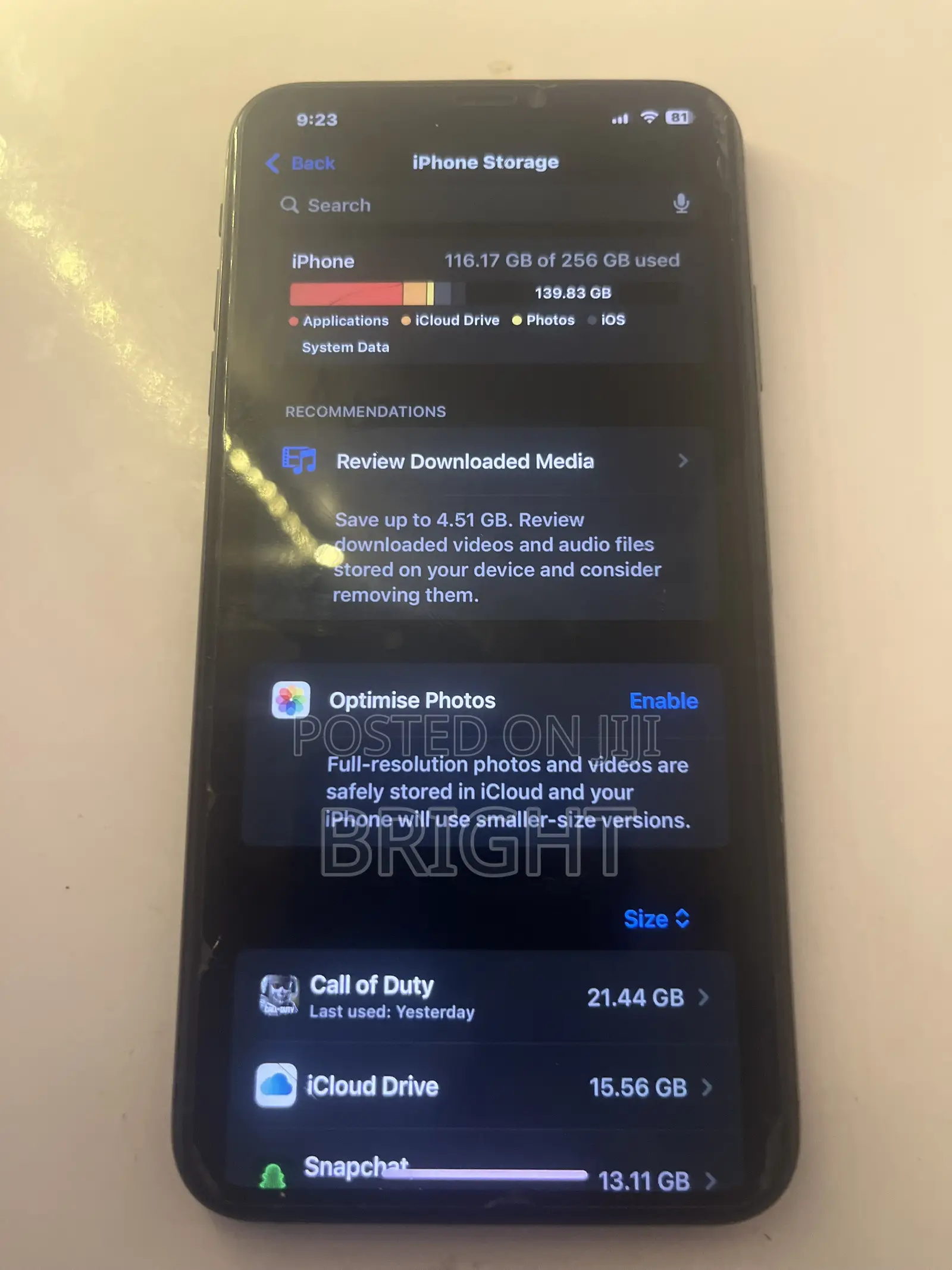 Apple iPhone XS Max 256 GB Black