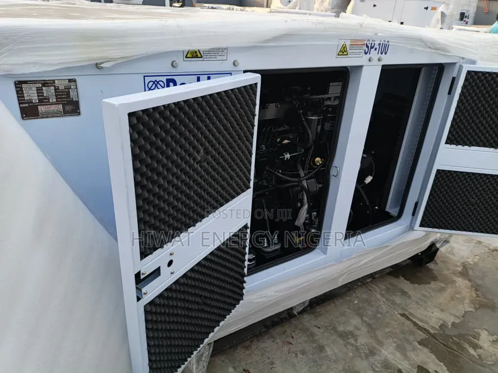 High Capacity Perkins Soundproof Diesel Generator -150kva
