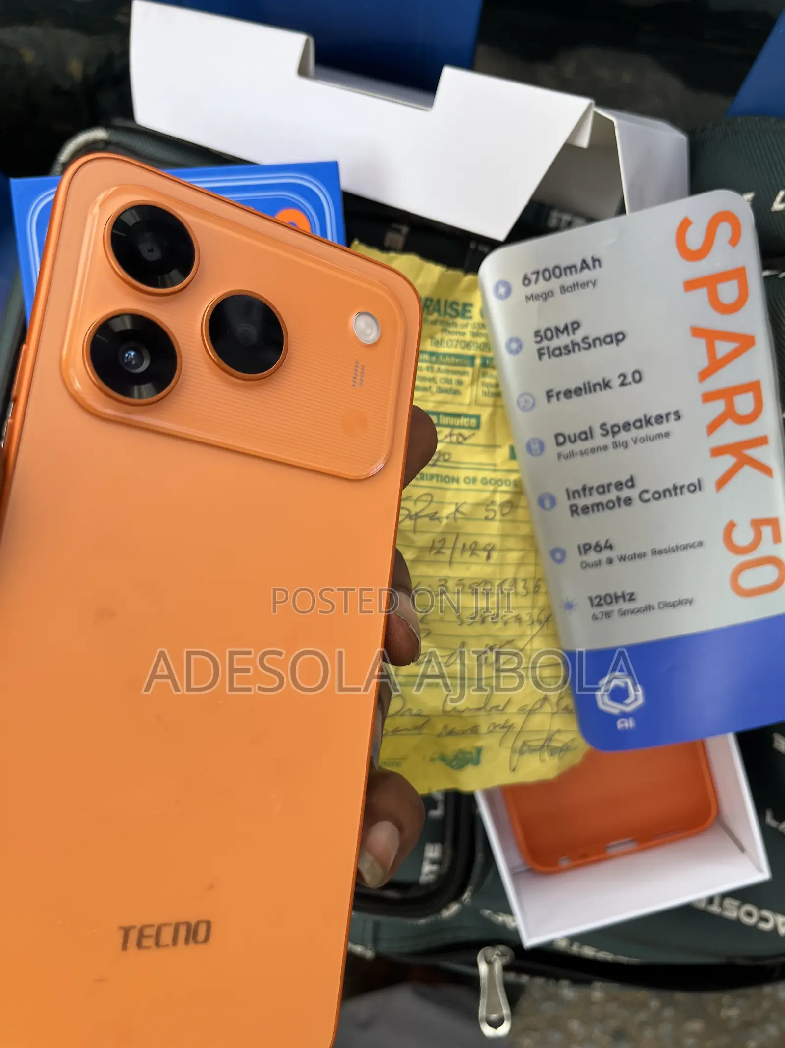 Tecno Spark 50 128 GB Orange