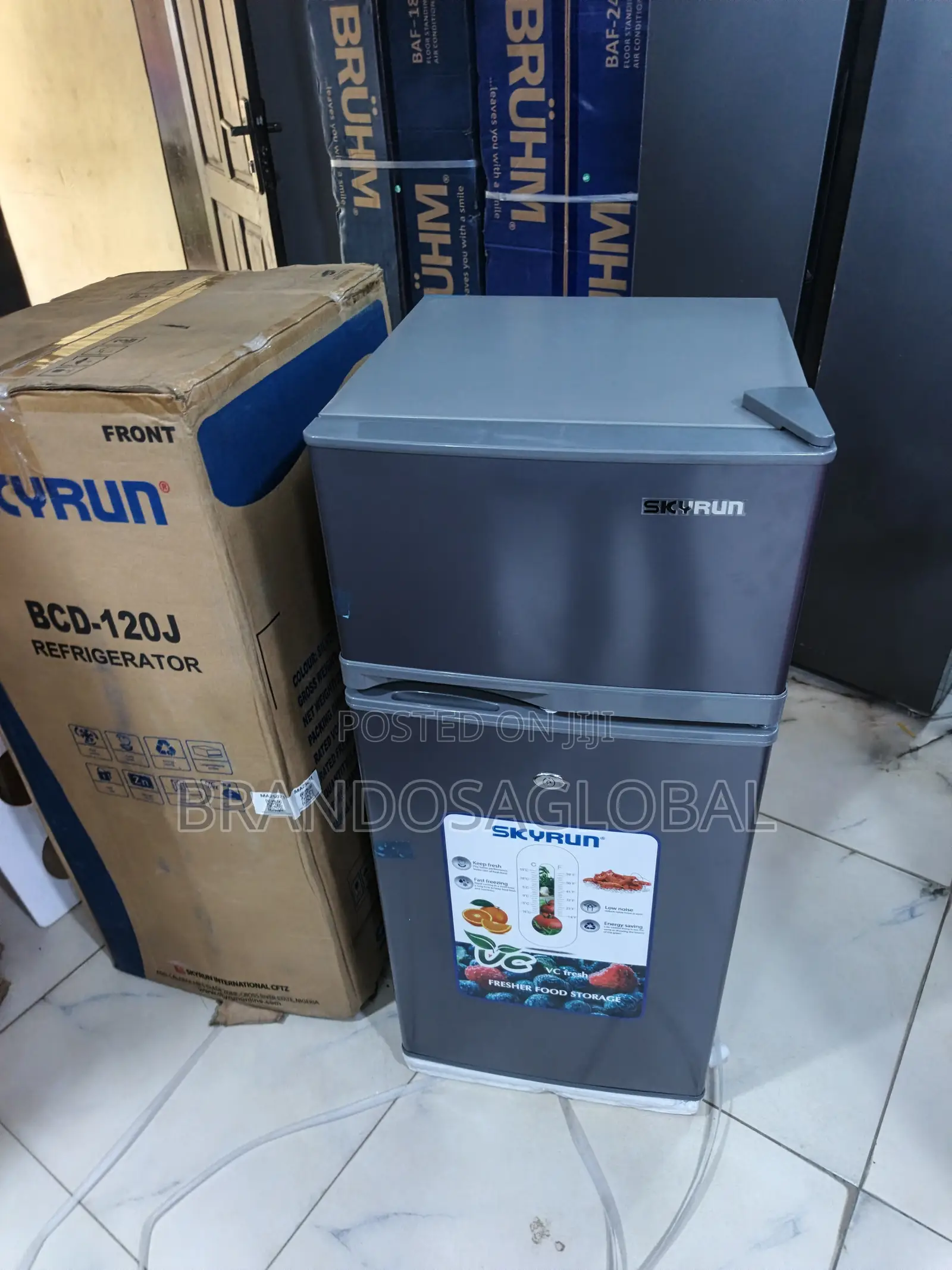 Skyrun BCD-120J Refrigerator – Everyday Cooling Solution