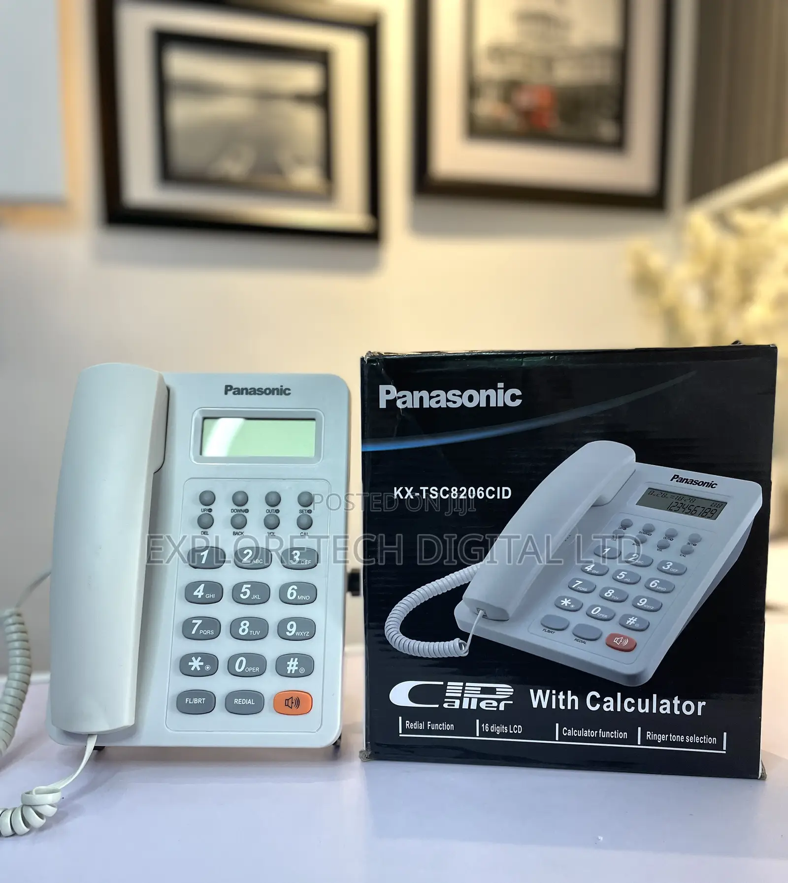 Panasonic Wired Intercom With Display – KX-TS880MX