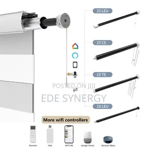 Smart Motorized Window Blinds With Remote Control