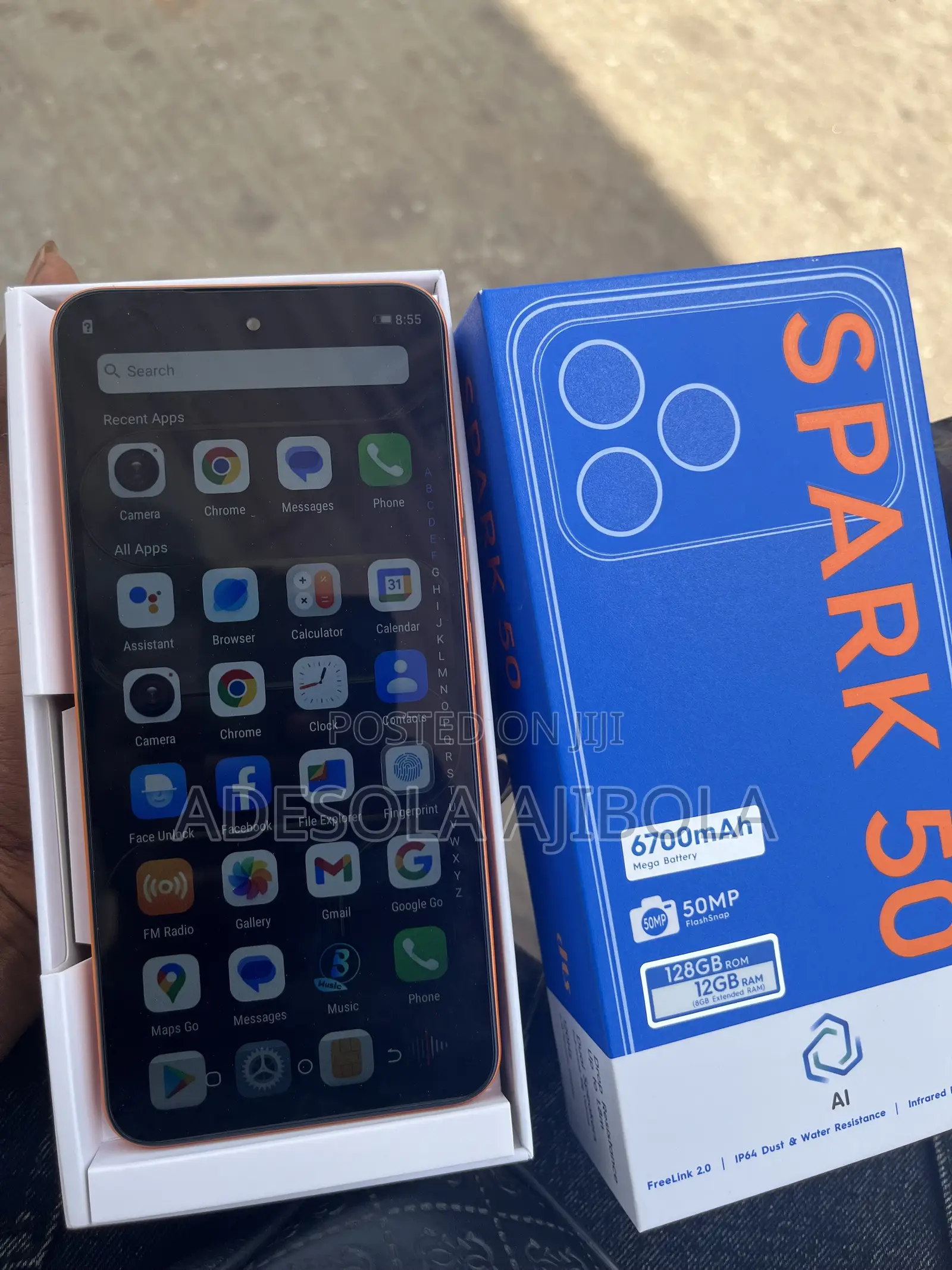 Tecno Spark 50 128 GB Orange