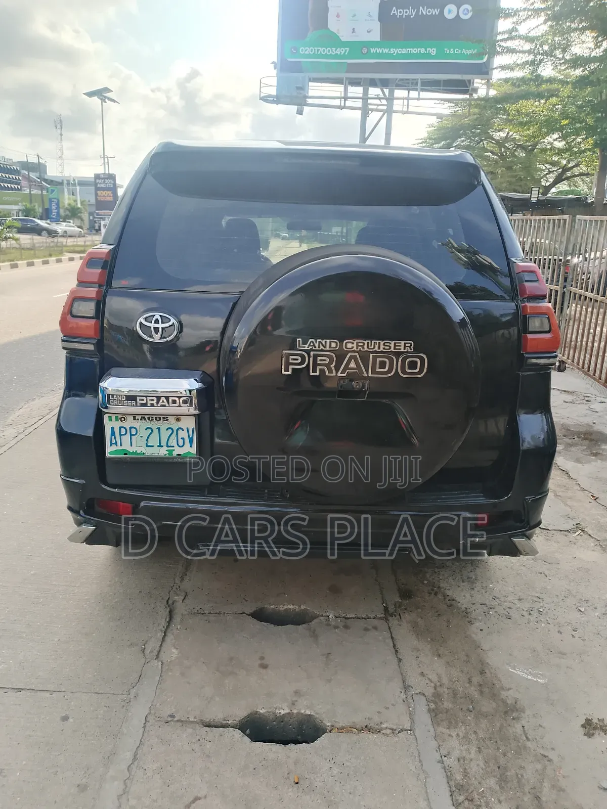 Toyota Land Cruiser Prado 2012 Black