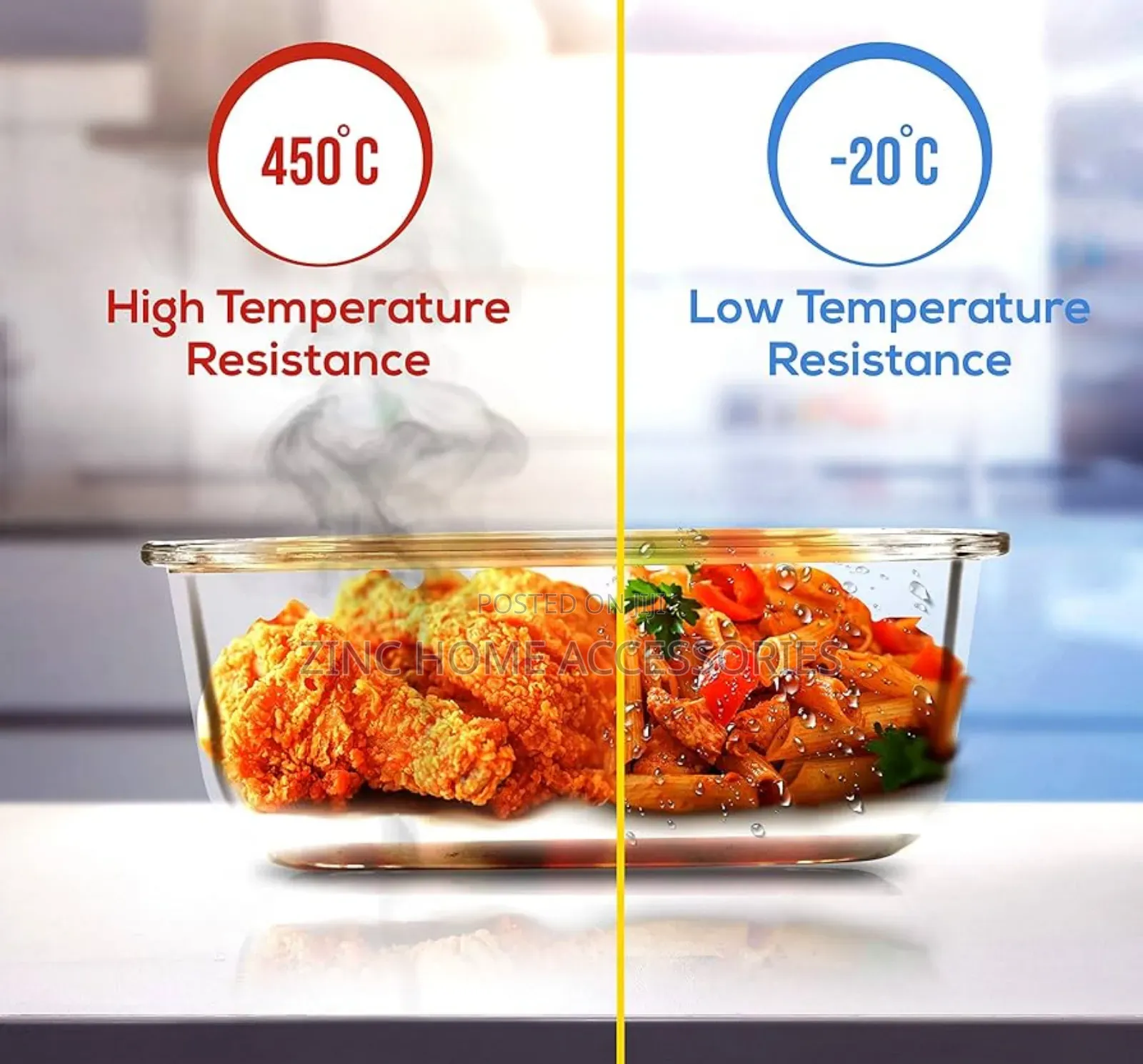 24pcs Glass Food Storage Container