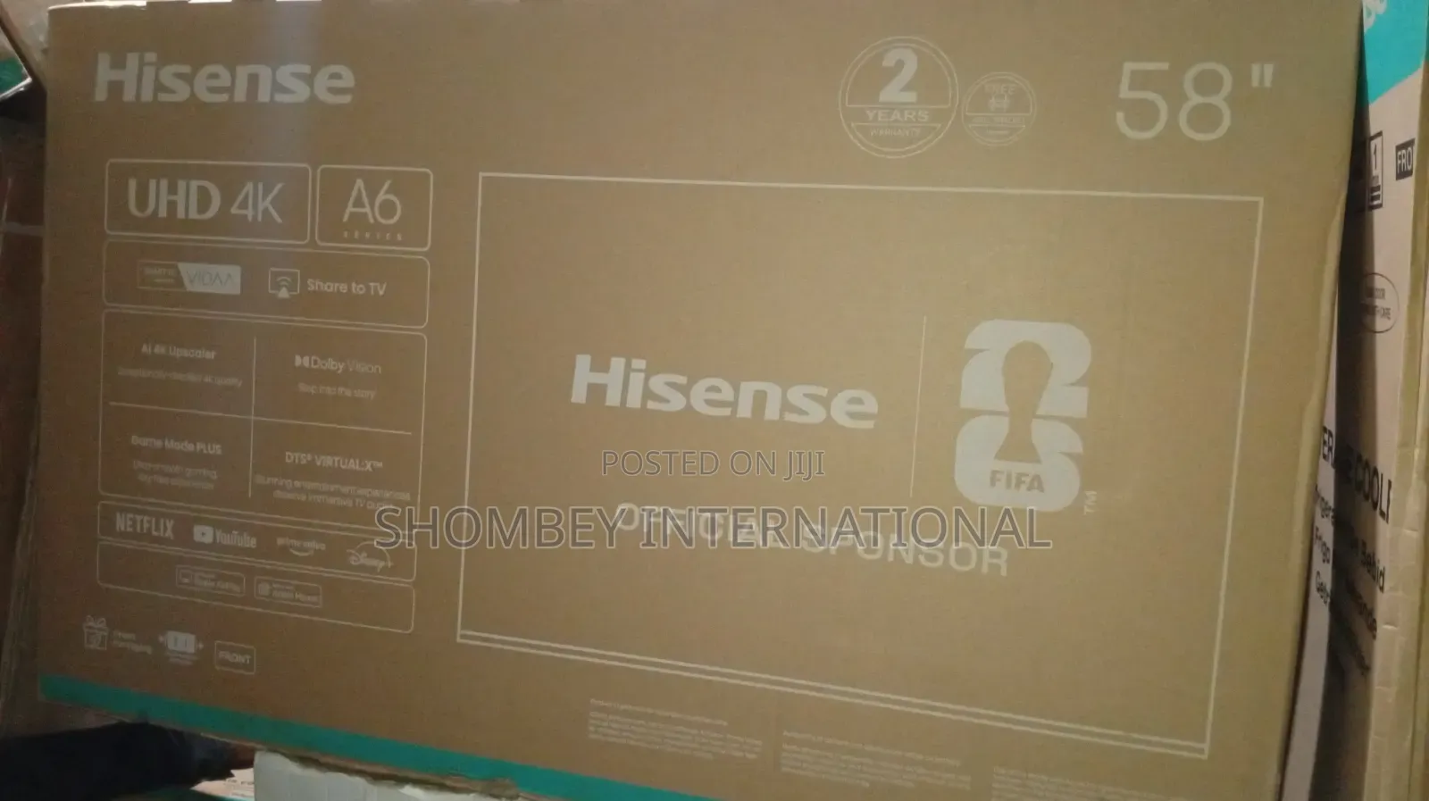Hisense 58" UHD Smart TV
