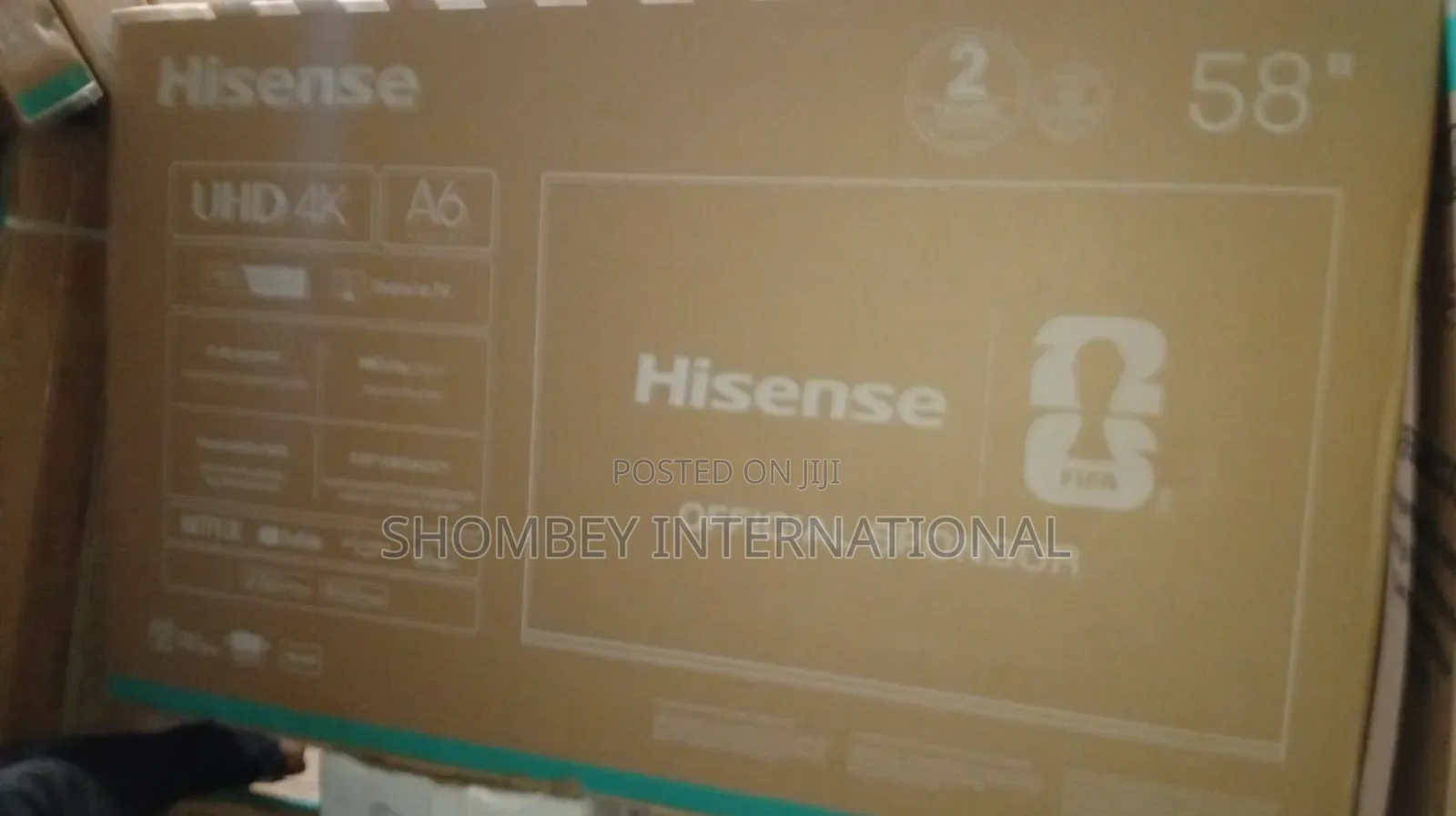 Hisense 58" UHD Smart TV