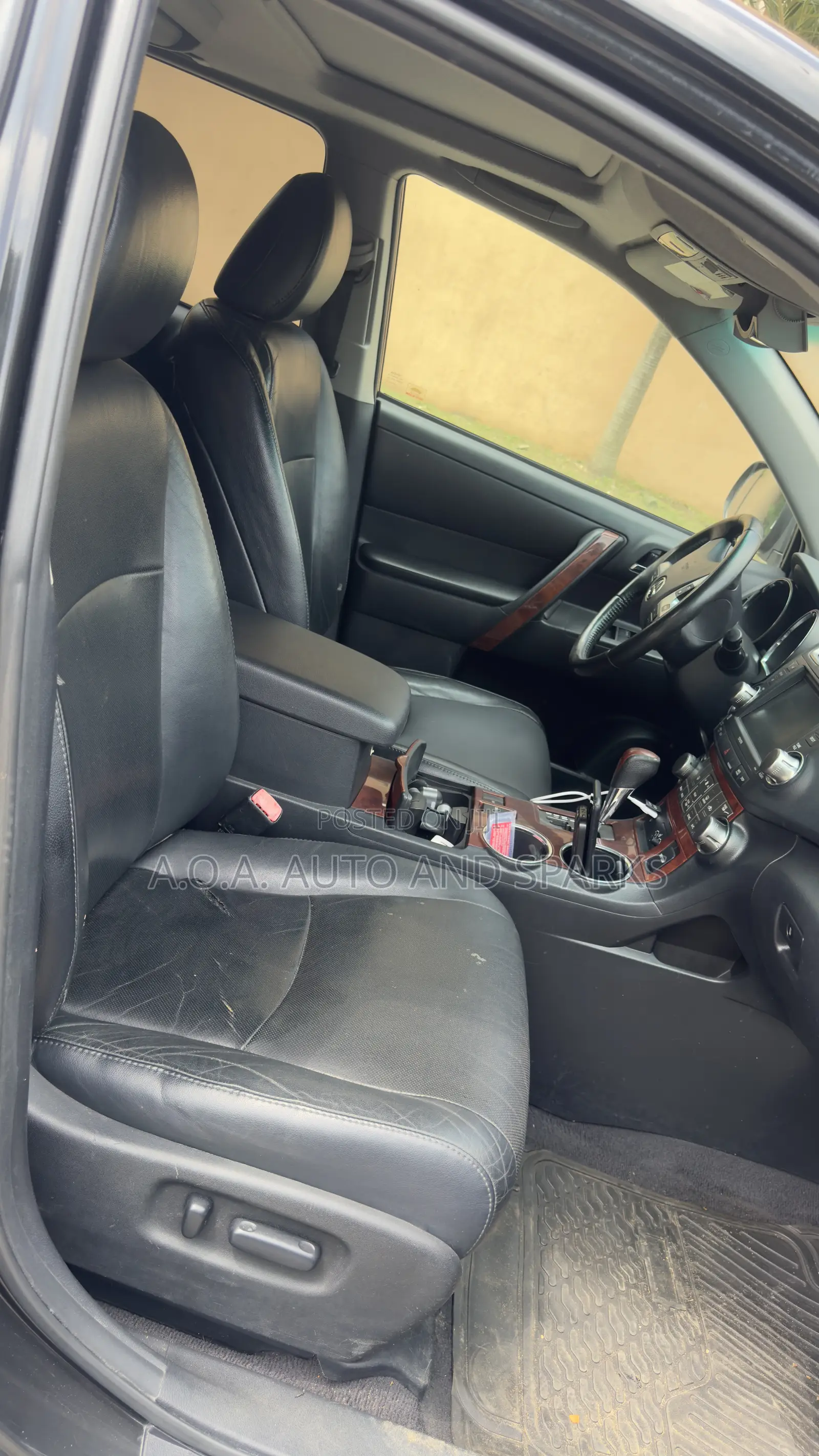 Toyota Highlander 2012 Black