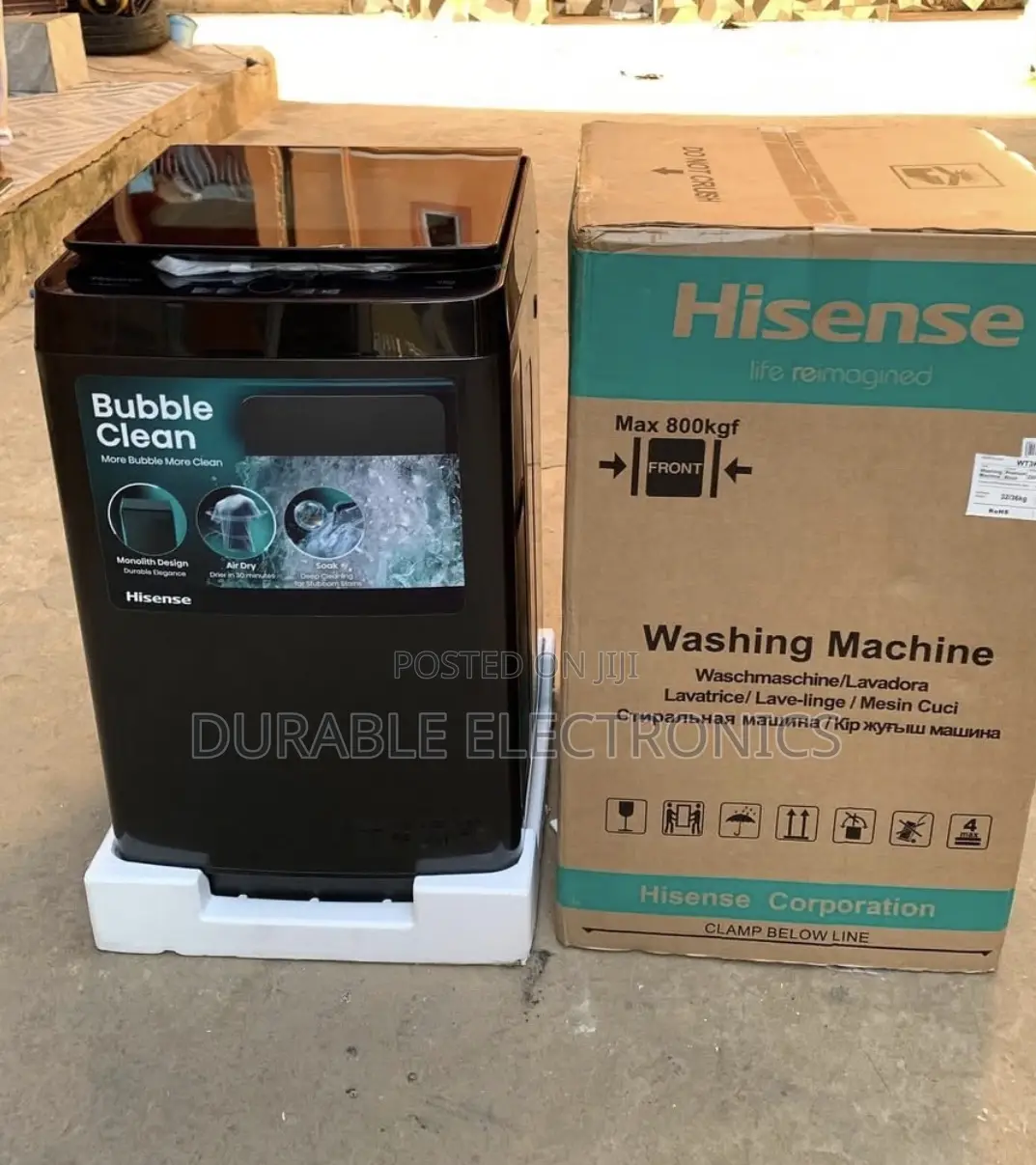 Hisense Top Load Washing Machine 9kg (Automatic)