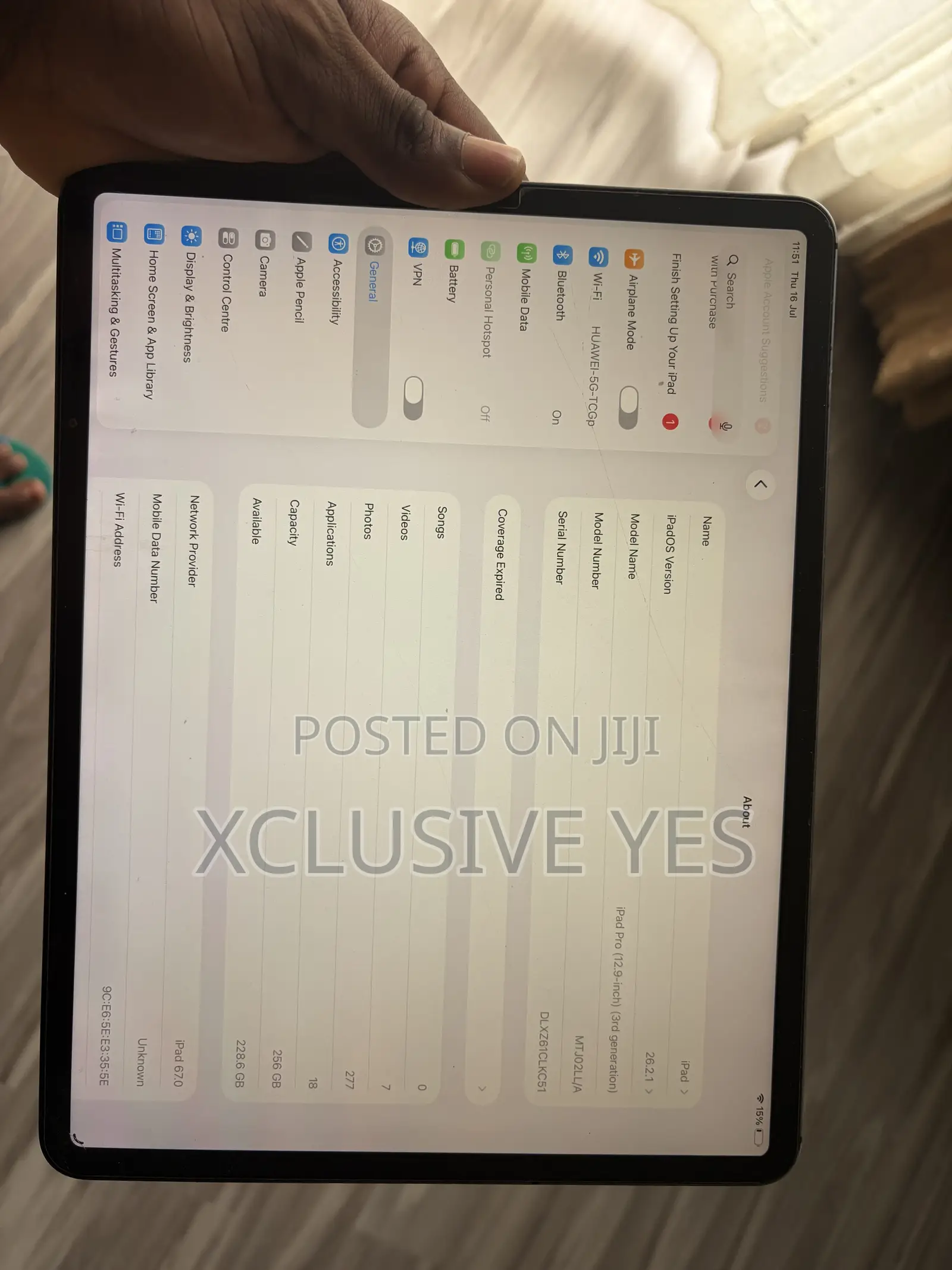 Apple iPad Pro 12.9 (2018) 256 GB Gray