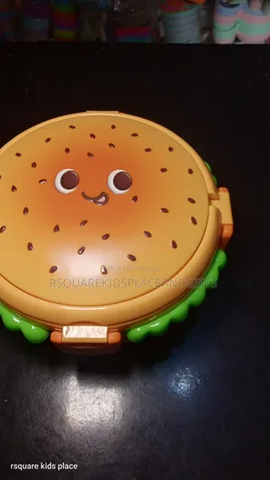 Burger Lunch Box for Kids School